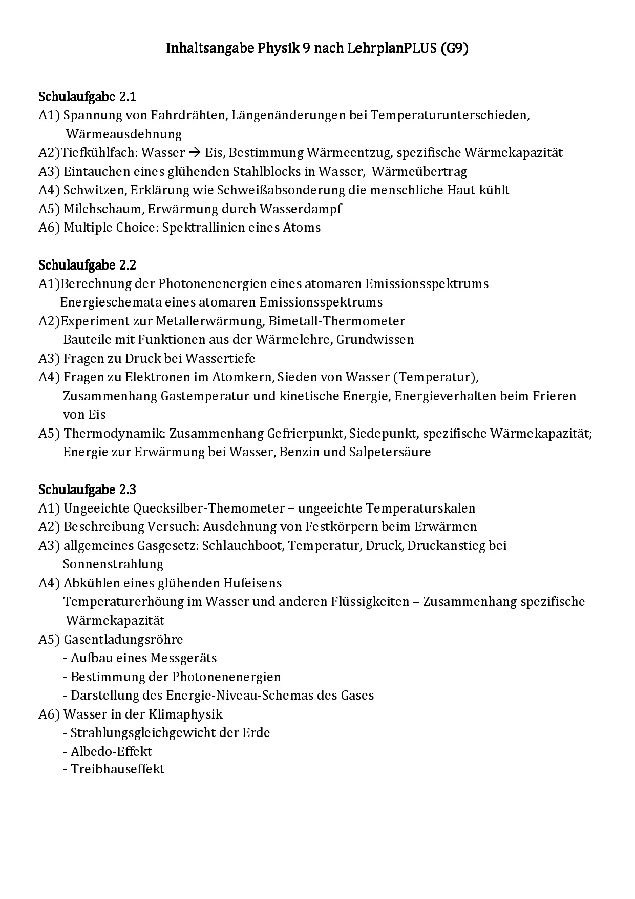 Physik 9 Bayern Gymnasium - Durchblicker